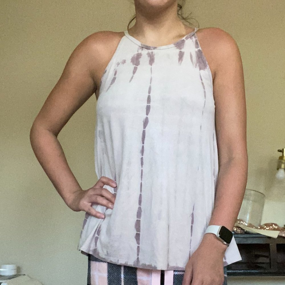 Faux Suede Tank